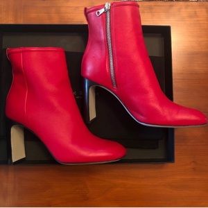 Rag & Bone Bootie Red